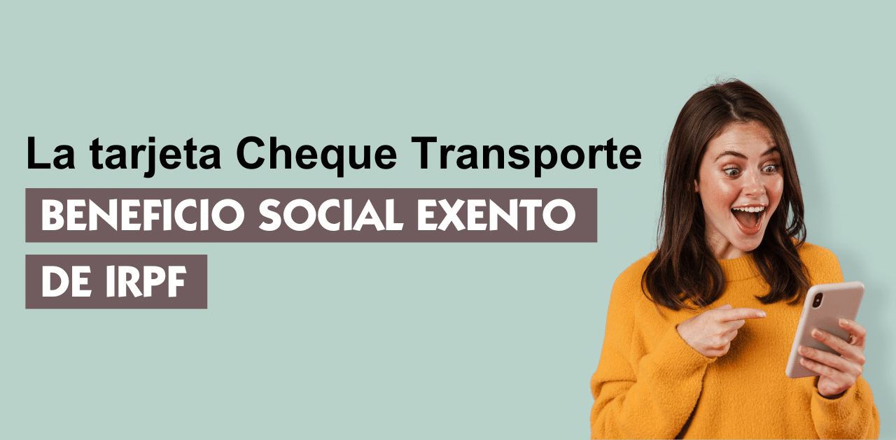 tarjeta cheque transporte