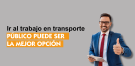 ir trabajo transporte público